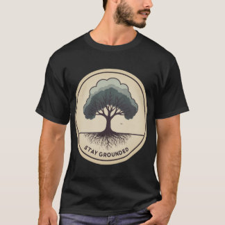 Stay Grounded - Inspirerend T-shirt