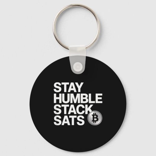 Stay Humble Stack Sats  Sleutelhanger (Voorkant)