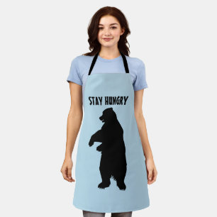 STAY HUNGRY GRIZZLY BEER KITCHEN Schort VOOR MOM