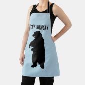 STAY HUNGRY GRIZZLY BEER KITCHEN Schort VOOR MOM (Insitu)