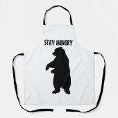 STAY HUNGRY GRIZZLY BEER Schort CHRISTMAS GIFT (Voorkant)