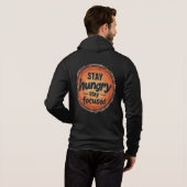Stay Hungry Stay Focused – Motivatie T-shirt (Achterkant volledig)
