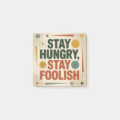 Stay Hungry, Stay Foolish Post-it® Notes (Voorkant)