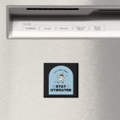 Stay Hydrated Retro Kitchen Magnet (Insitu (Vaatwasser))
