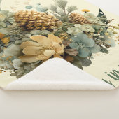 Stay in Magic Winter Moon Design Sherpa Deken (3/4)