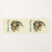 Stay in Magic Winter Moon Design Yogamat (Achterkant (horizontaal))