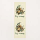 Stay in Magic Winter Moon Design Yogamat (Voorkant)