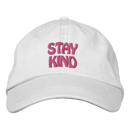 Stay Kind 2 Geborduurde Pet