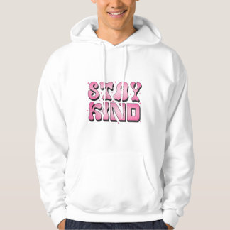 Stay Kind White Hoodie - Sweatshirt voor Heren
