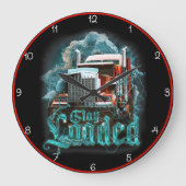 Stay Loaded: Vrachtwagen door het Storm Grote Klok (Voorkant)