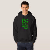 Stay Low Cholo Pride Chicano Lowrider Bicycle Retr Hoodie (Voorkant volledig)