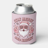 Stay Merry And Bright Christmas Ugly Xmas  Blikjeskoeler (Blikje Voorkant)