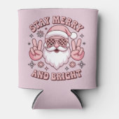 Stay Merry And Bright Christmas Ugly Xmas  Blikjeskoeler (Voorkant)