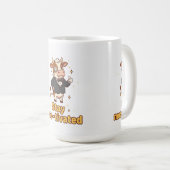 Stay Motivated Cow Mug Koffiemok (Voorkant rechts)