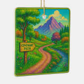Stay on the Covenant Path Keramisch Ornament (Rechts)