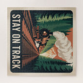 Stay On Track Legpuzzel (Horizontaal)