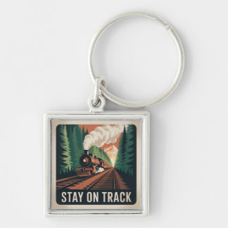 Stay On Track Sleutelhanger