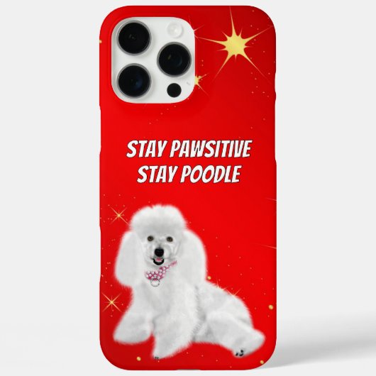 Stay Pawsitive Case-Mate iPhone Case (Achterkant)