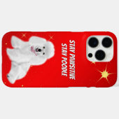 Stay Pawsitive Case-Mate iPhone Case (Achterkant (horizontaal))