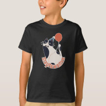 Stay Pawsitive Kids Tuxedo Cat Birthday Party Blac
