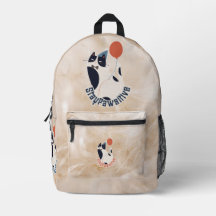 Stay Pawsitive Tuxedo Cat Birthday Party Backpack