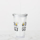 Stay Positive Acryl Drinkbeker (Rechts)