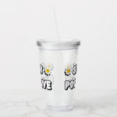 Stay Positive Acryl Drinkbeker (Links)