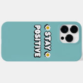 Stay Positive Case-Mate iPhone Case (Achterkant (horizontaal))