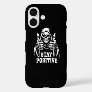 Stay Positive iPhone 16 Hoesje