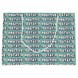 Stay Positive Groot Cadeauzakje