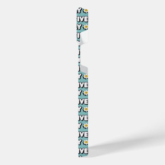 Stay Positive iPhone Hoesje (Linkerkant)