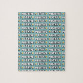 Stay Positive Legpuzzel (Verticaal)