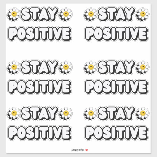 Stay Positive Sticker (Vel)
