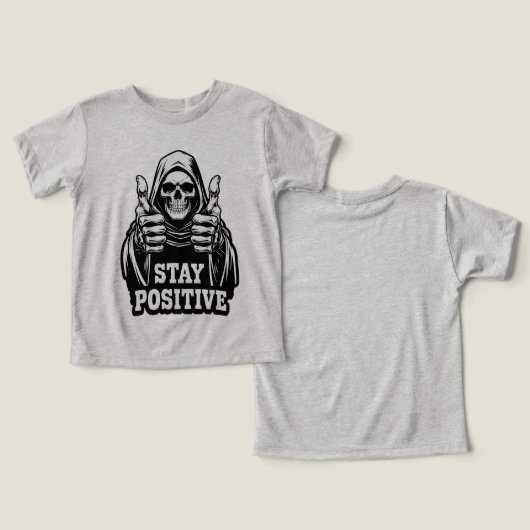 Stay Positve (Ontwerp Voorkant & Achterkant)