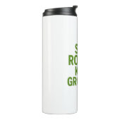Stay Rooted Keep Growing Travel Mug | Motivational Thermosbeker (Gedraaid links)