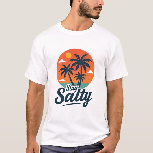 Stay Salty Design Shirt (Voorkant)