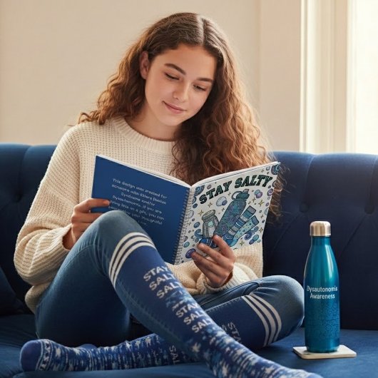 Stay Salty Dysautonomia Spiral Notebook Notitieboek