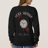Stay Sharp Collectie Trui (Achterkant)