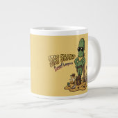 Stay Sharp Desert Legend Cowboy Cactus Illustratio Grote Koffiekop (Voorkant rechts)