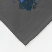 Stay Sitive Skeleton Halloween Grim Reaper Motivat Fleece Deken (Hoek)