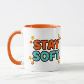 Stay Soft - Floral mug Mok (Links)