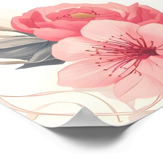 Stay Soft Inspirational Quote Typography Poster (Hoek)