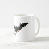 Stay Spooky Bat - Minimalistische moderne Hallowee Koffiemok (Voorkant rechts)