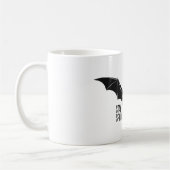 Stay Spooky Bat - Minimalistische moderne Hallowee Koffiemok (Links)