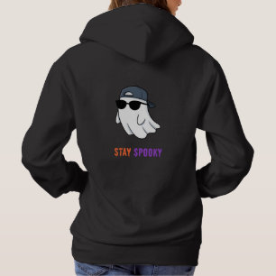 Stay Spooky beroemd gemaakt door Chill Ghost Vibe Hoodie