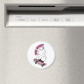 Stay Spooky Ghost On A Skateboard beroemd gemaakt  Magneet (Insitu (Vaatwasser))