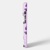"Stay Spooky" Ghost op een Skateboard - Cool Paars Case-Mate iPhone Case (Achterkant / Links)