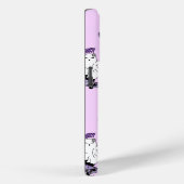 "Stay Spooky" Ghost op een Skateboard - Cool Paars Case-Mate iPhone Case (Achterkant / Rechts)