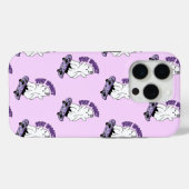"Stay Spooky" Ghost op een Skateboard - Cool Paars Case-Mate iPhone Case (Achterkant (horizontaal))