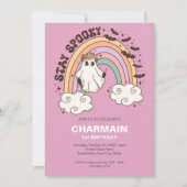 Stay Spooky Halloween eerste verjaardag Kaart (Voorkant)